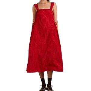 Elegant Red Mini Dress